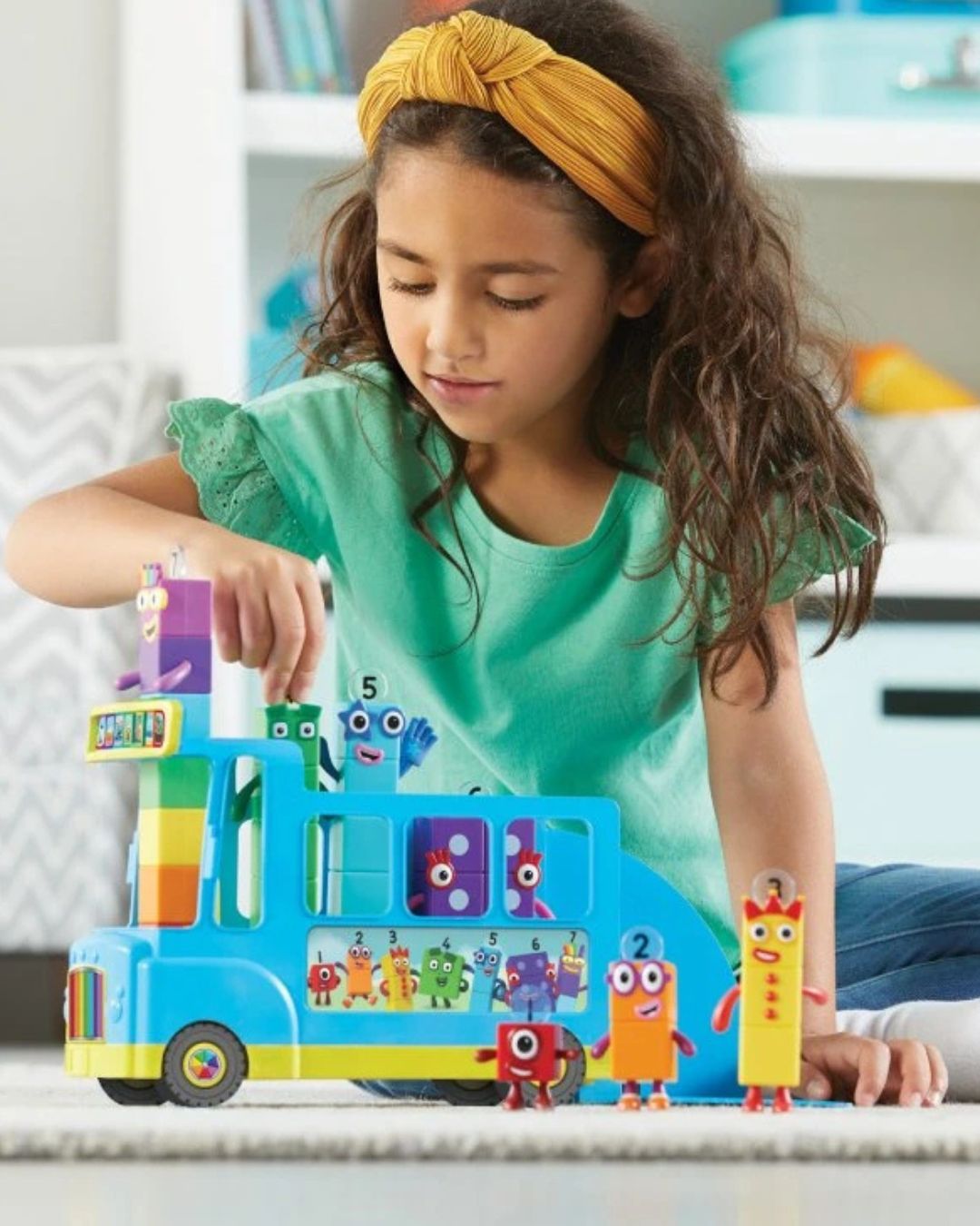 Learning Resources – Duhový počítací autobus Numberblocks